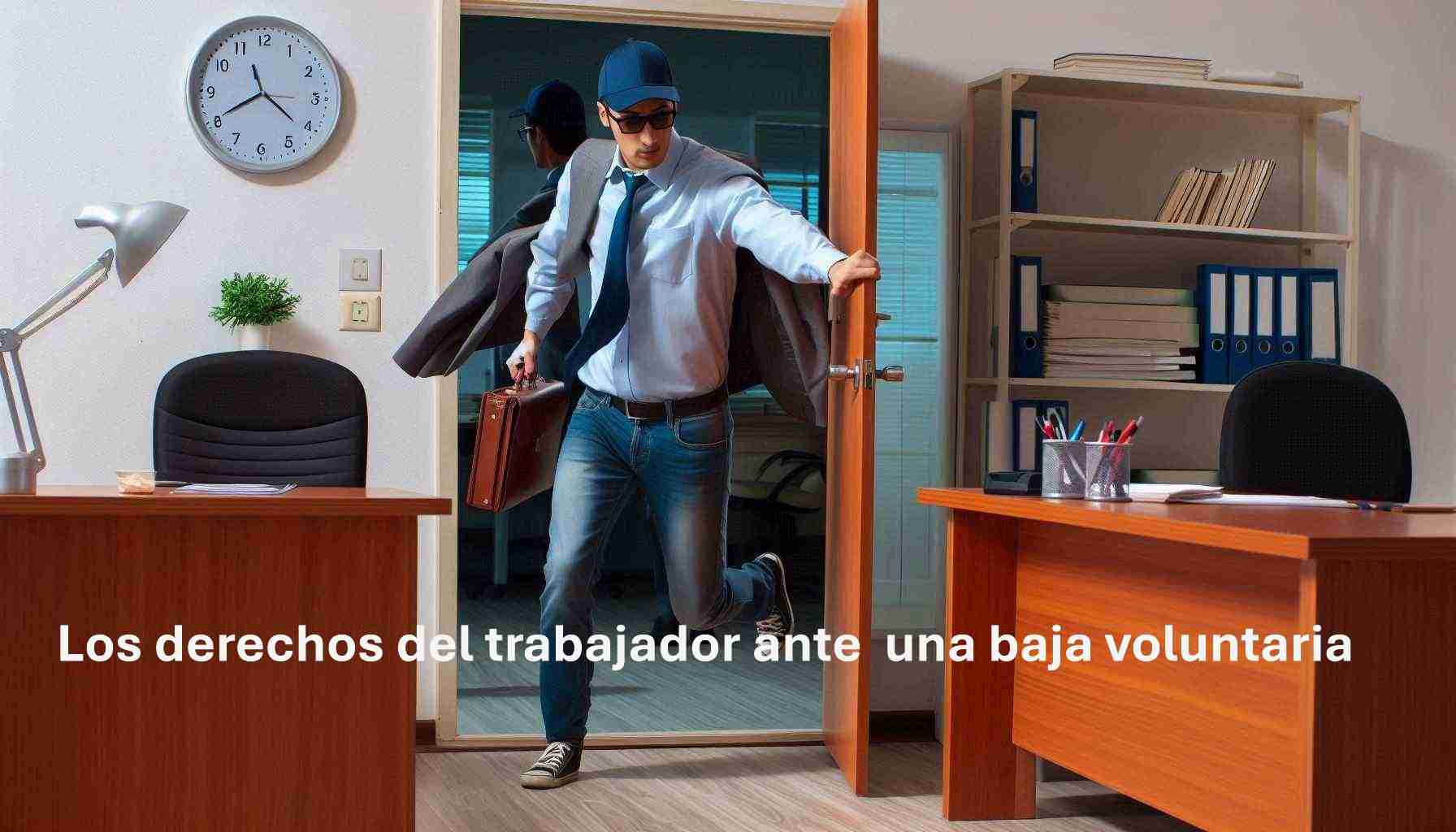 Los derechos del trabajador ante una baja voluntaria